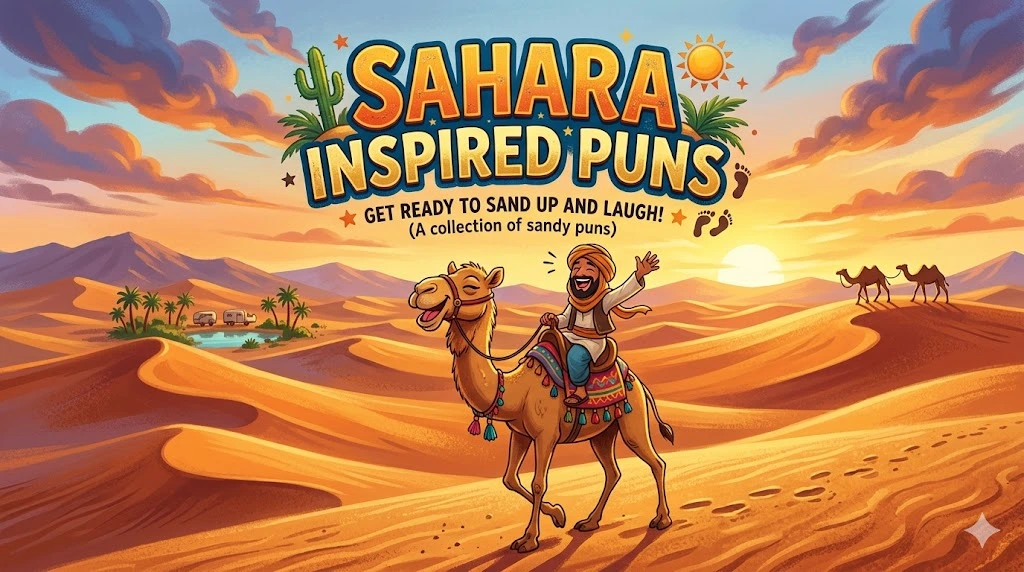 Sahara Inspired Puns