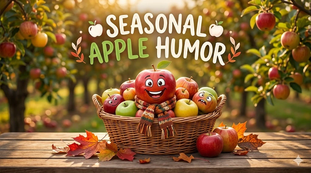 Seasonal Apple Humor