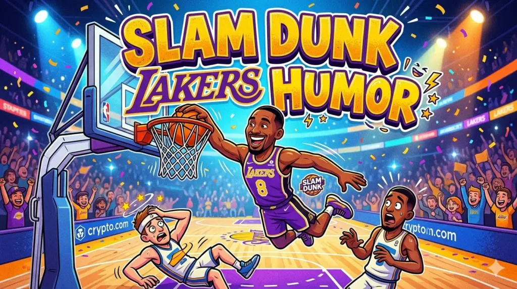Slam Dunk Lakers Humor