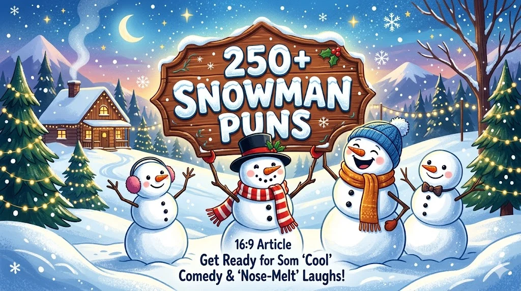 Snowman Puns