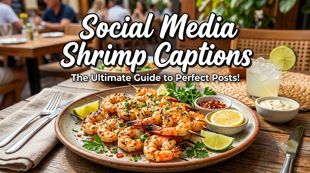 Social Media Shrimp Captions