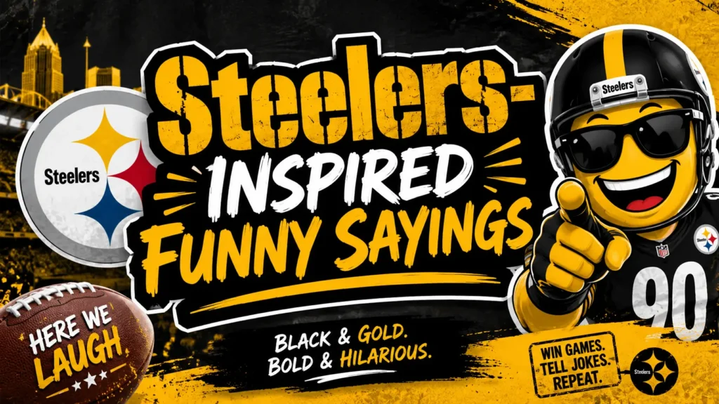 Steelers-Inspired Funny Sayings