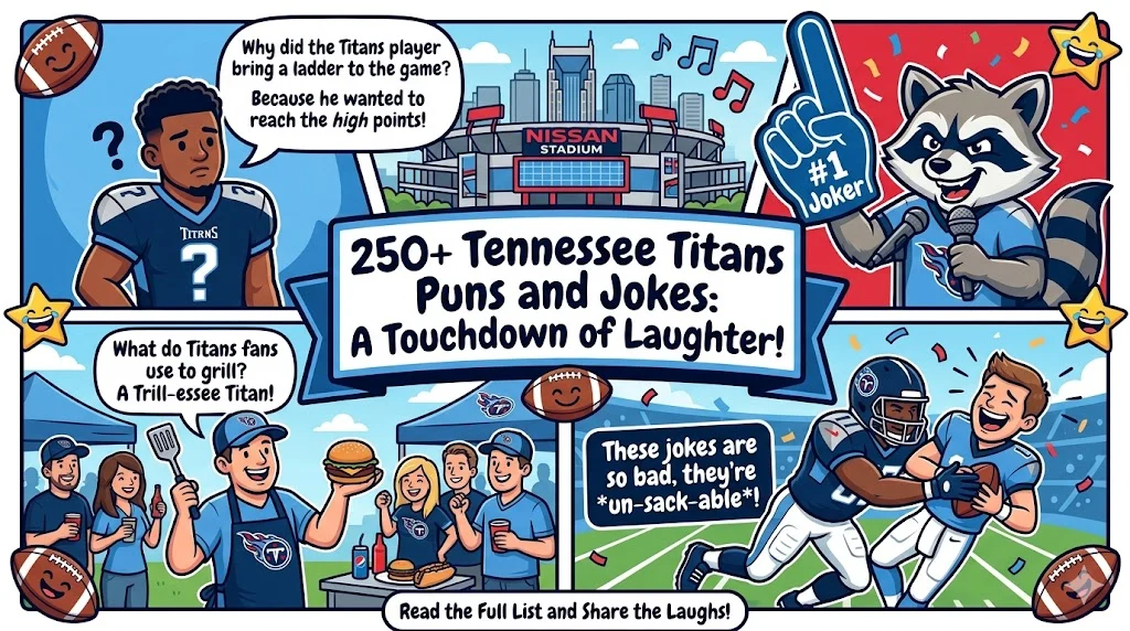 Tennessee Titans Puns and Jokes