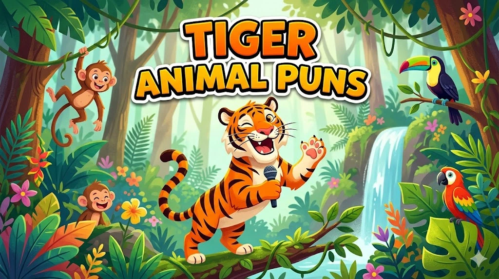 Tiger Animal Puns