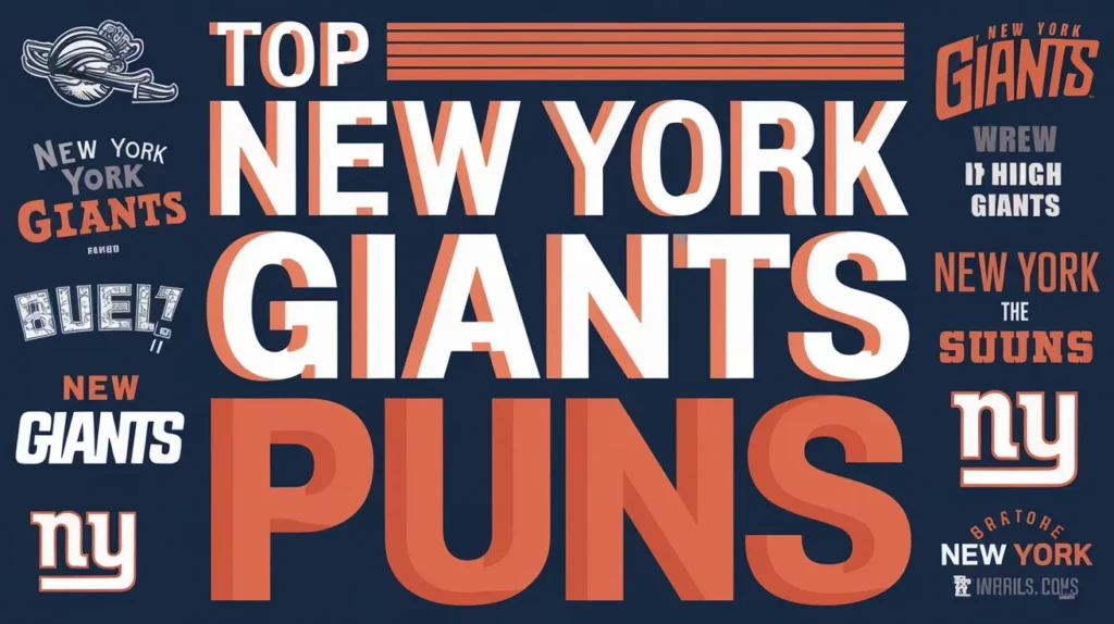 Top New York Giants Puns