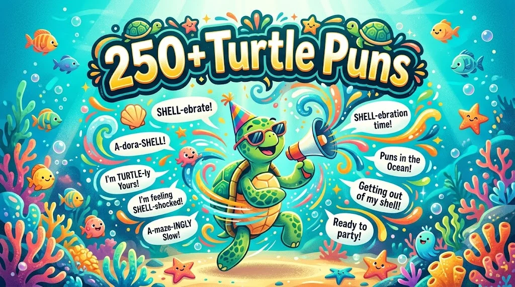 Turtle Puns