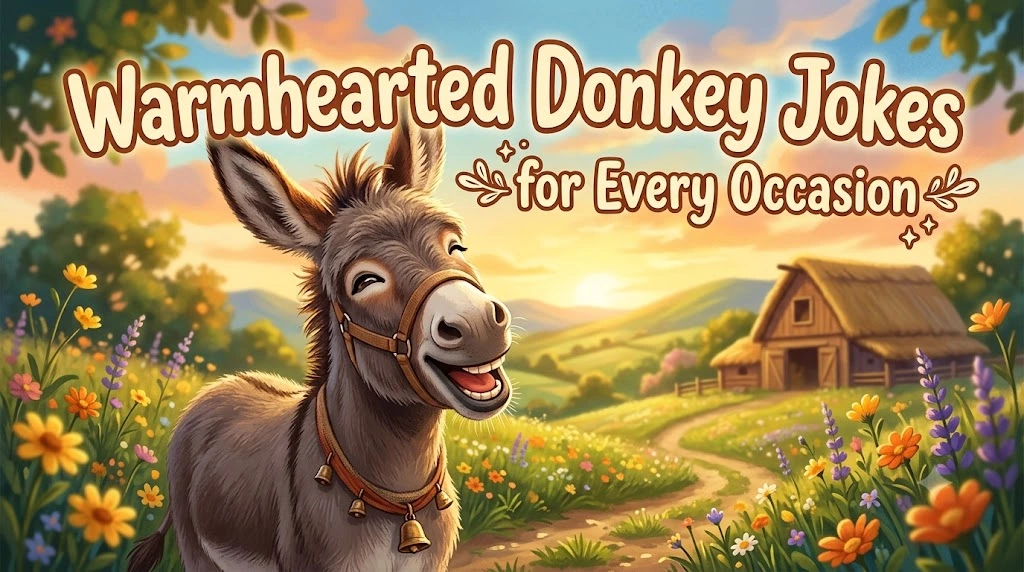 Warmhearted Donkey Jokes for Every Occasion