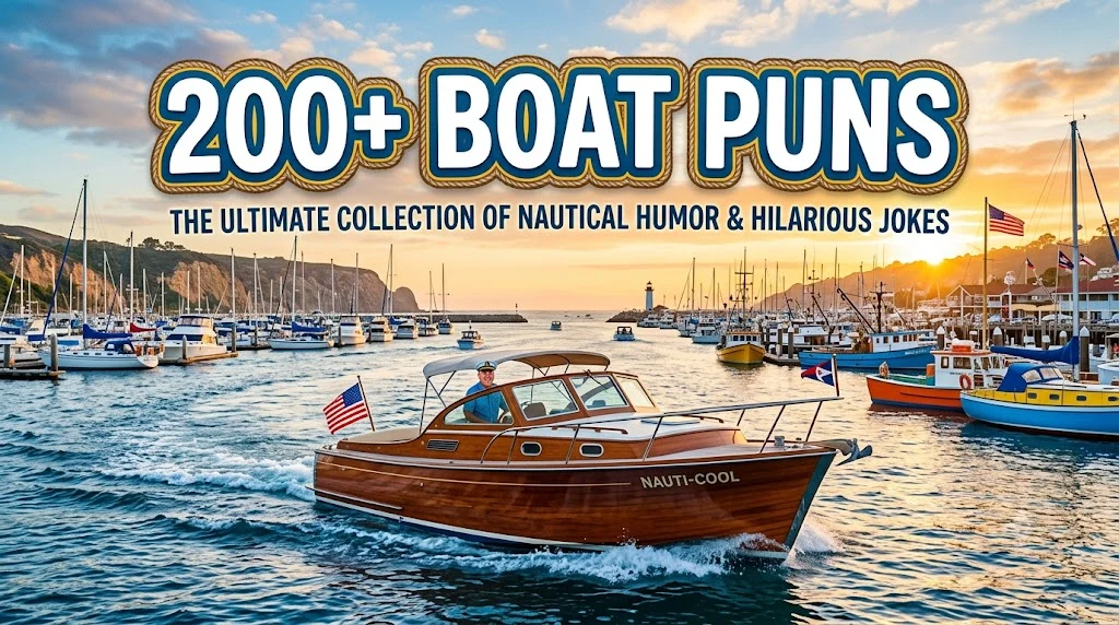 200+ Boat Puns
