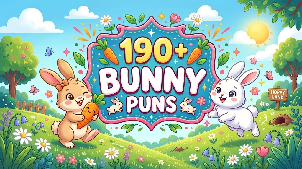 190+ Bunny Puns