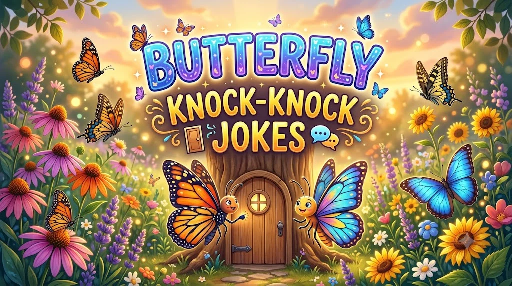 Butterfly Knock-Knock Jokes