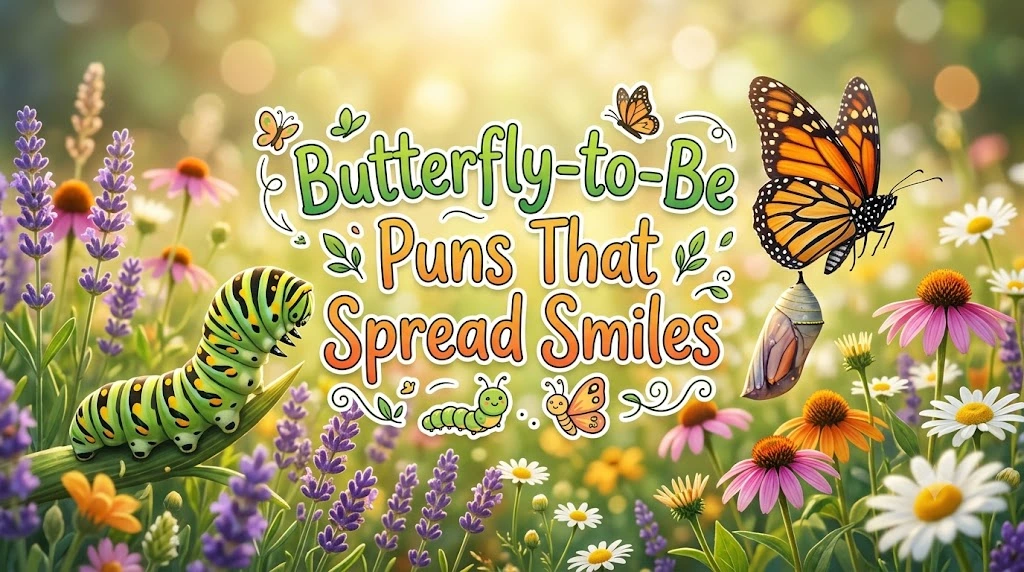 Butterfly-to-Be Puns That Spread Smiles