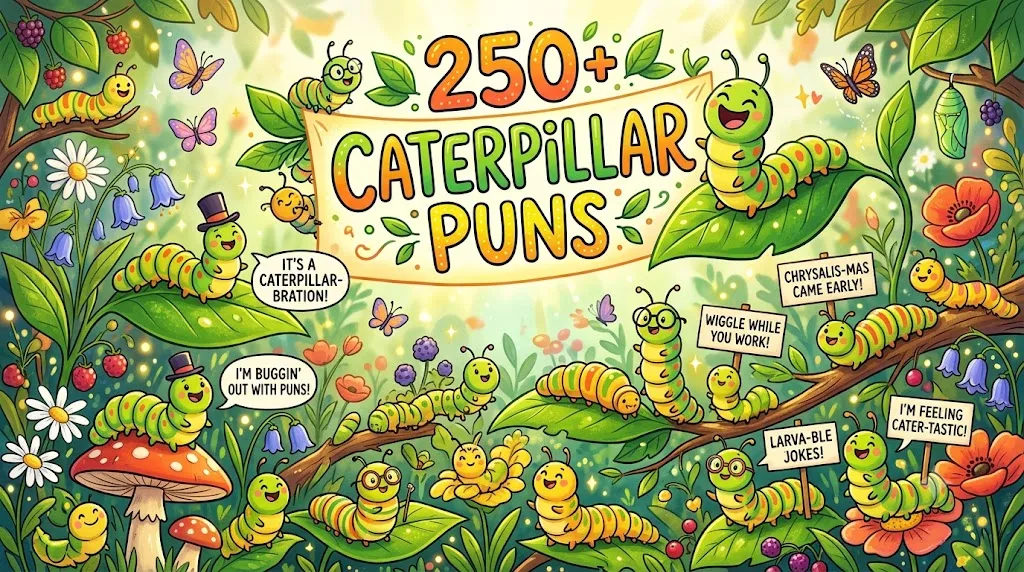 Caterpillar Puns