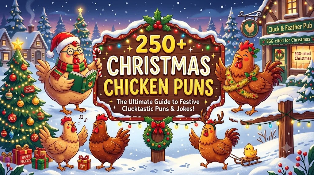 christmas chicken puns