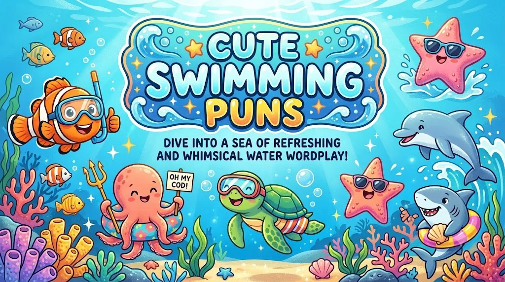 Cute Swimming Puns