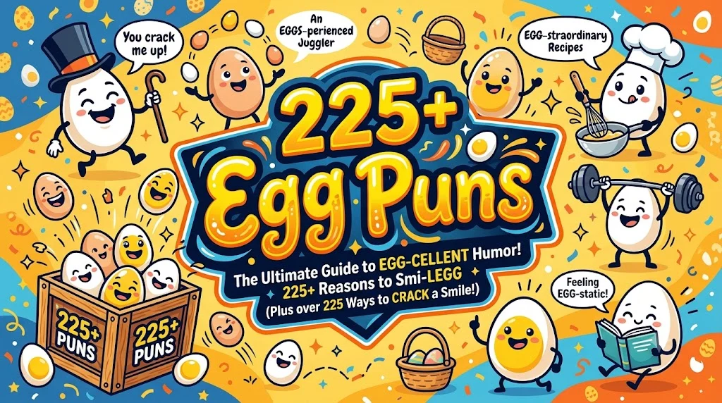 225+ Egg Puns
