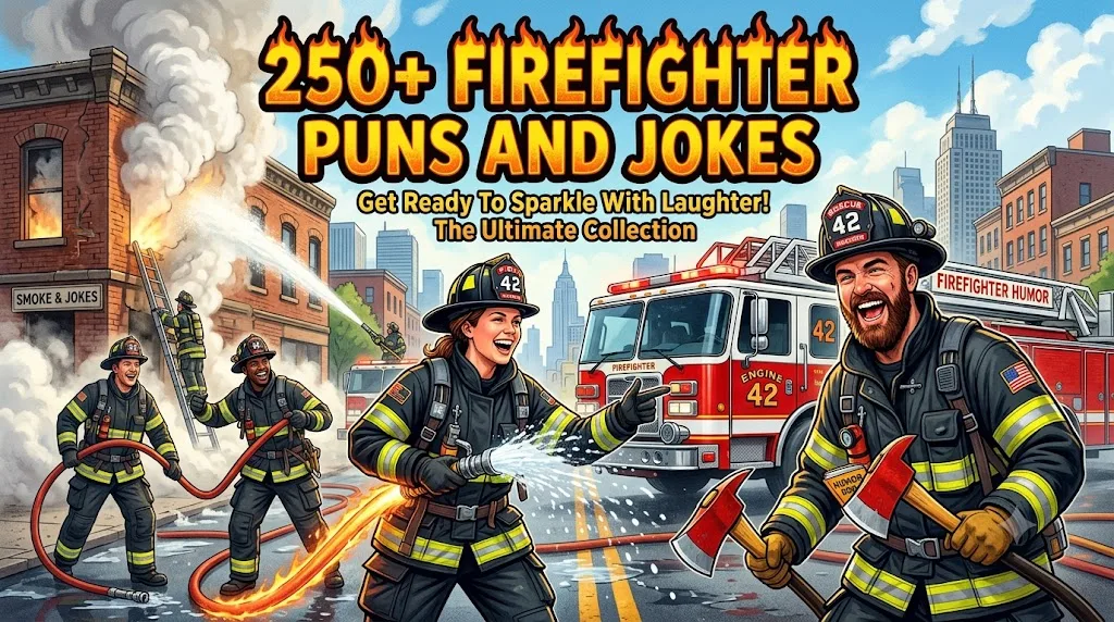250+ Firefighter Puns and Jokes
