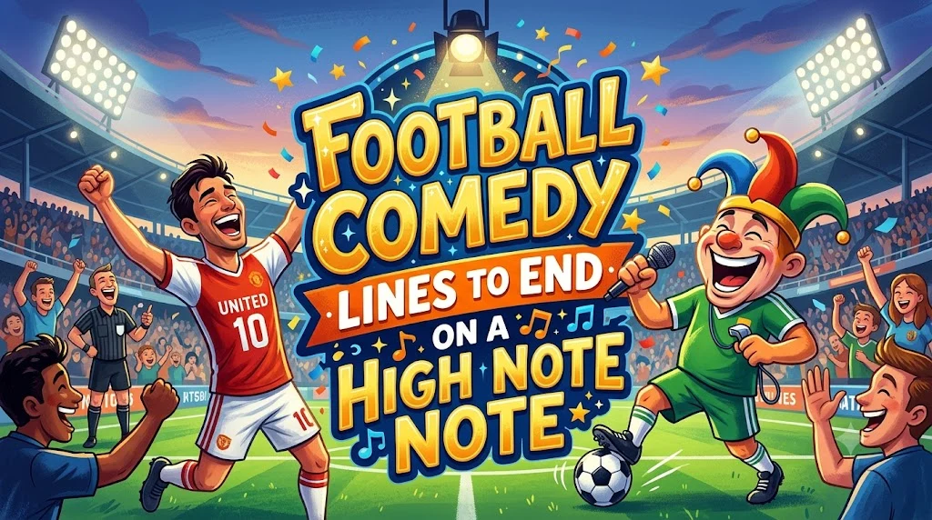 Football Comedy Lines to End on a High Note