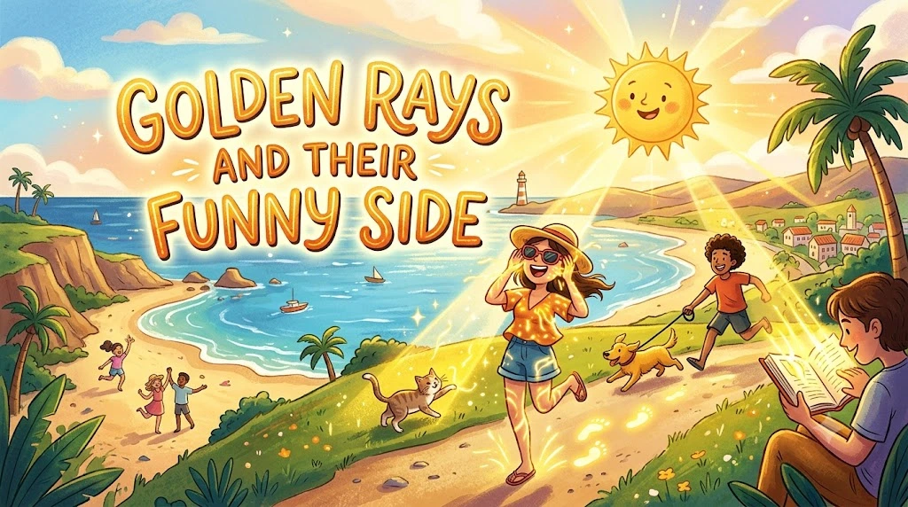 Golden Rays and Their Funny Side
