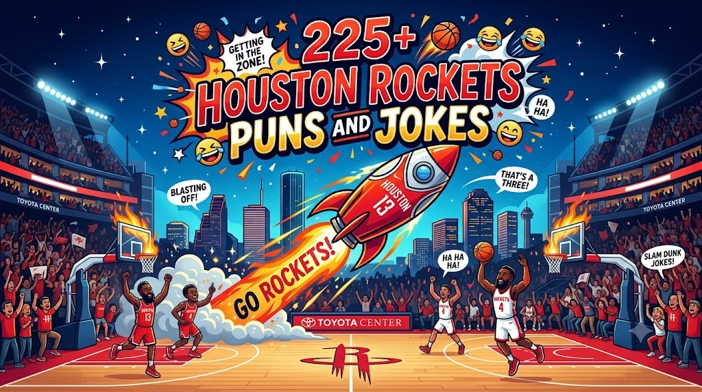 225+ Houston Rockets Puns and Jokes