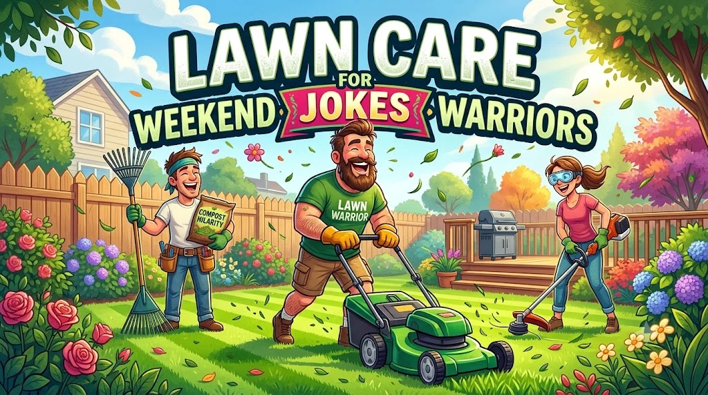 Lawn Care Jokes for Weekend Warriors