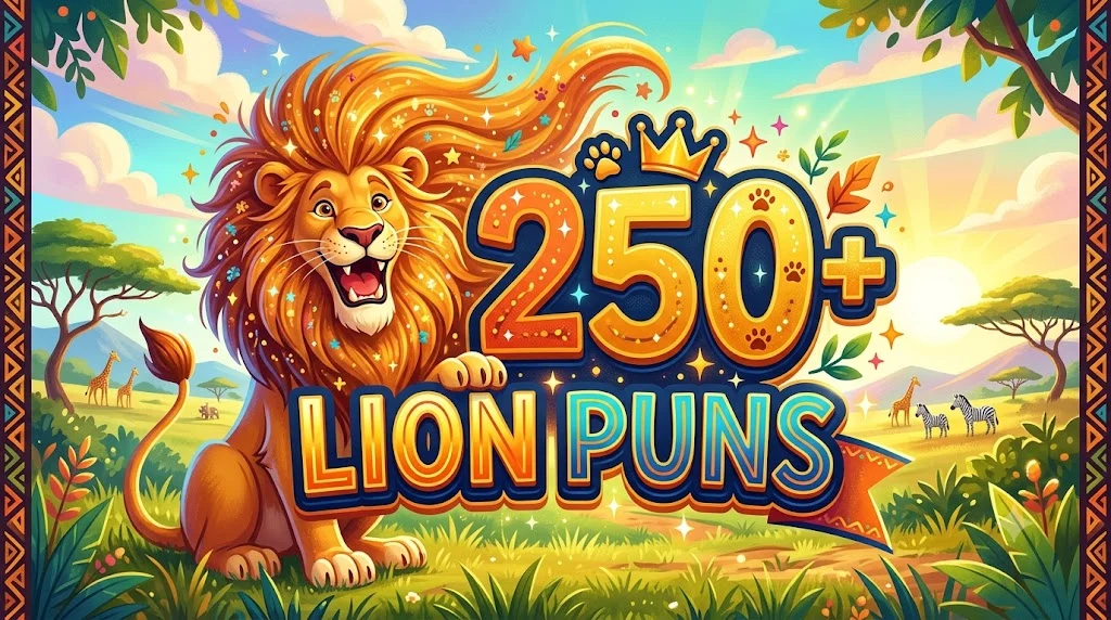 lion puns