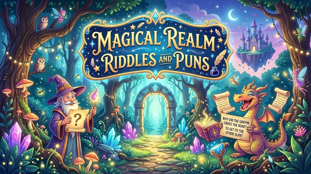 Magical Realm Riddles and Puns
