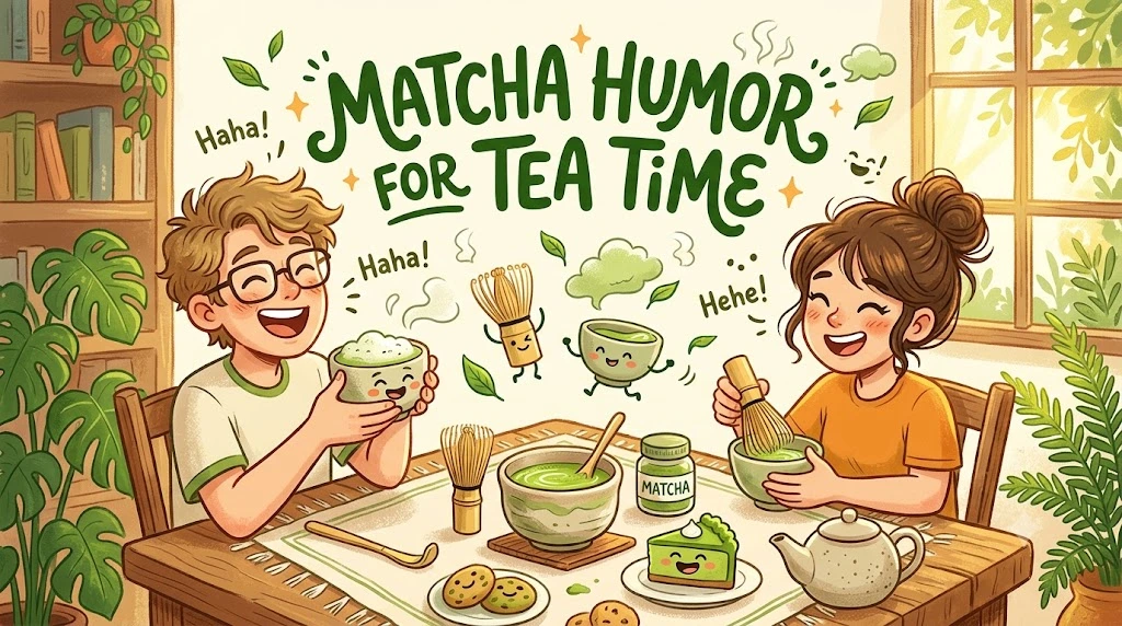 Matcha Humor for Tea Time