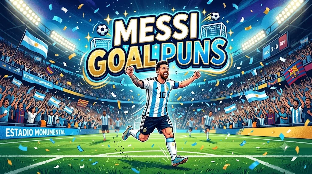 Messi Goal Puns