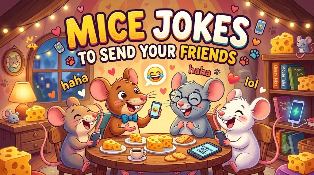 Mice Jokes to Send Your Friends