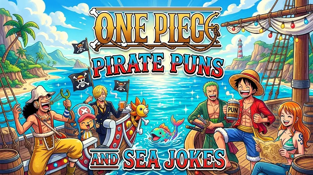 One Piece Pirate Puns and Sea Jokes