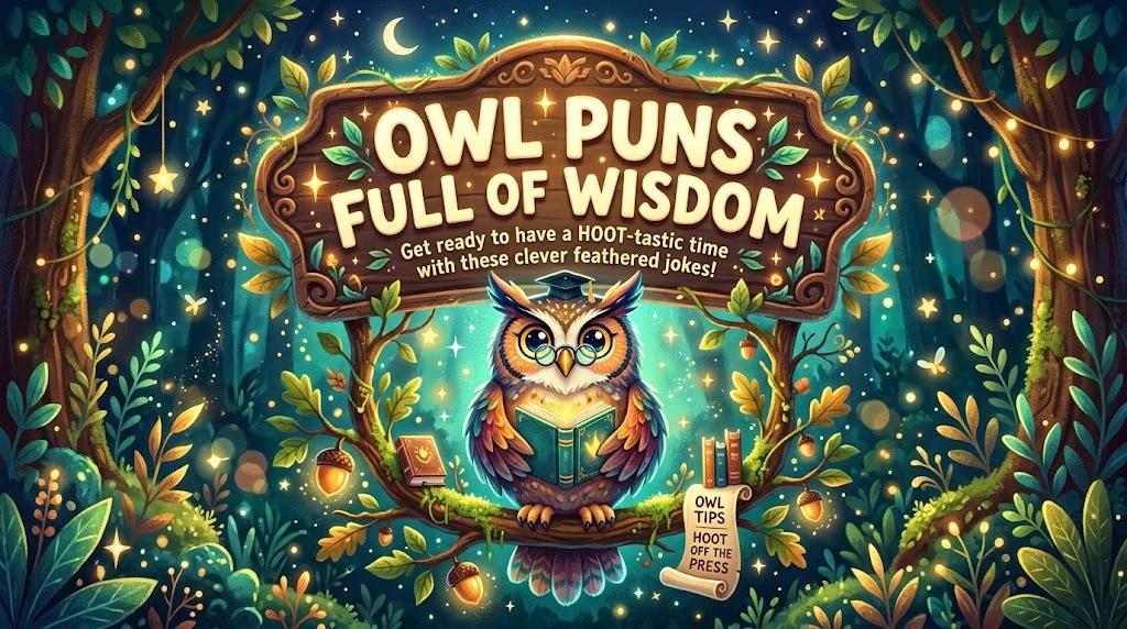 Owl Puns Full of Wisdom