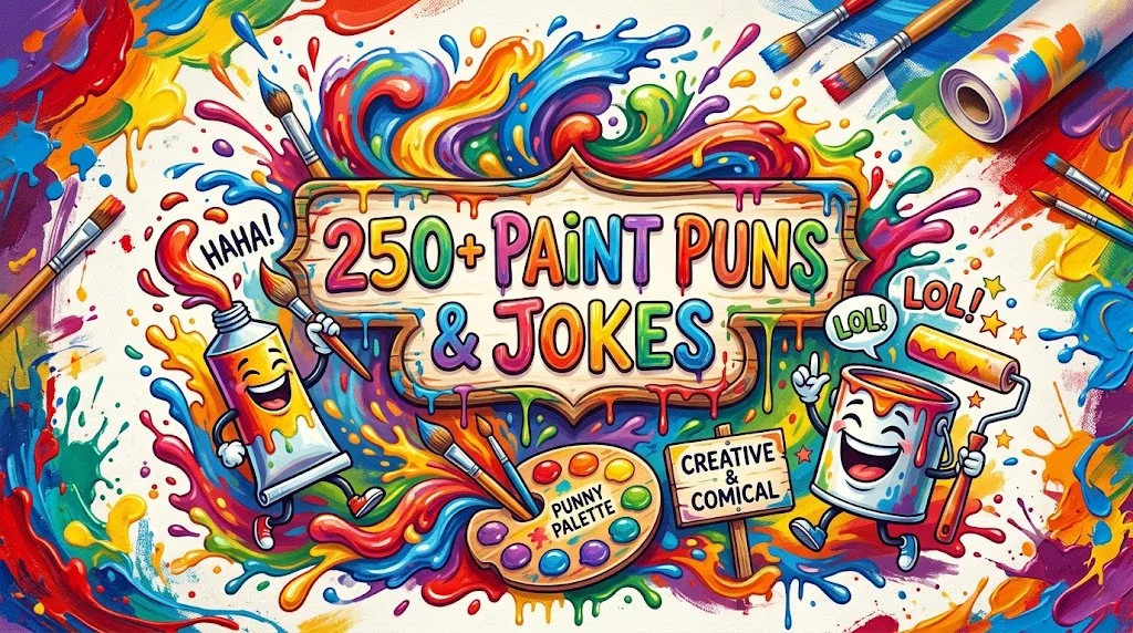 paint puns and jokes