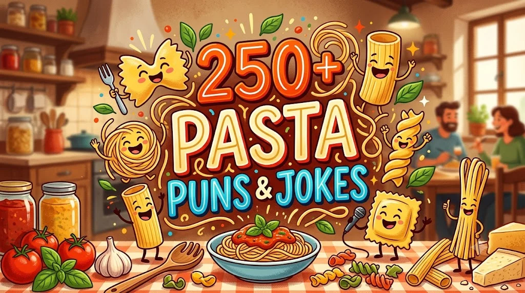 250+ Pasta Puns and Jokes