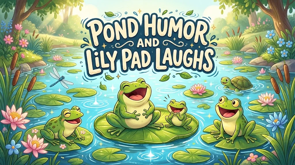 Pond Humor and Lily Pad Laughs