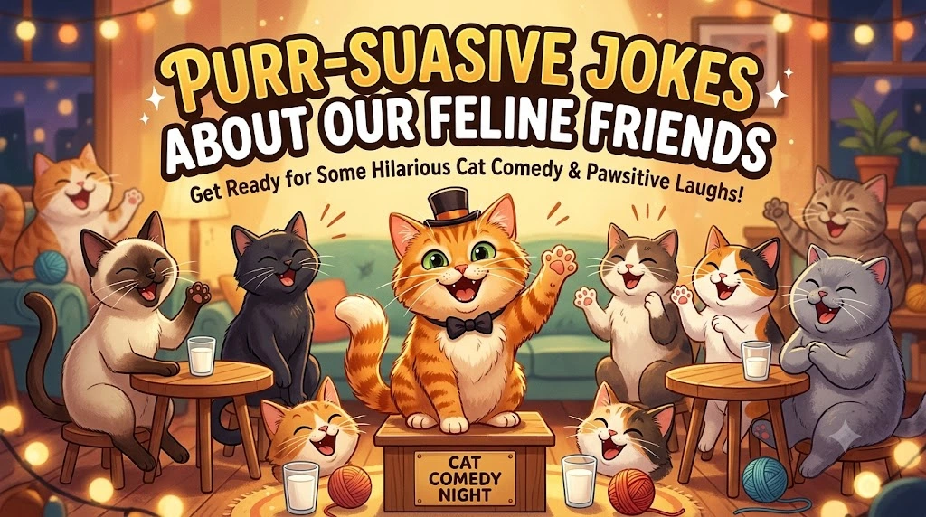 Purr-suasive Jokes About Our Feline Friends