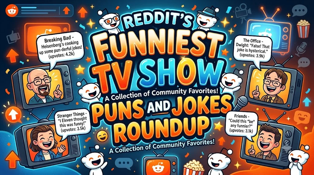 Reddit's Funniest TV Show Puns and Jokes Roundup