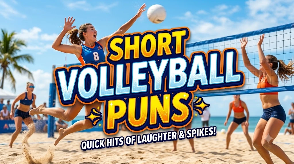 Short Volleyball Puns