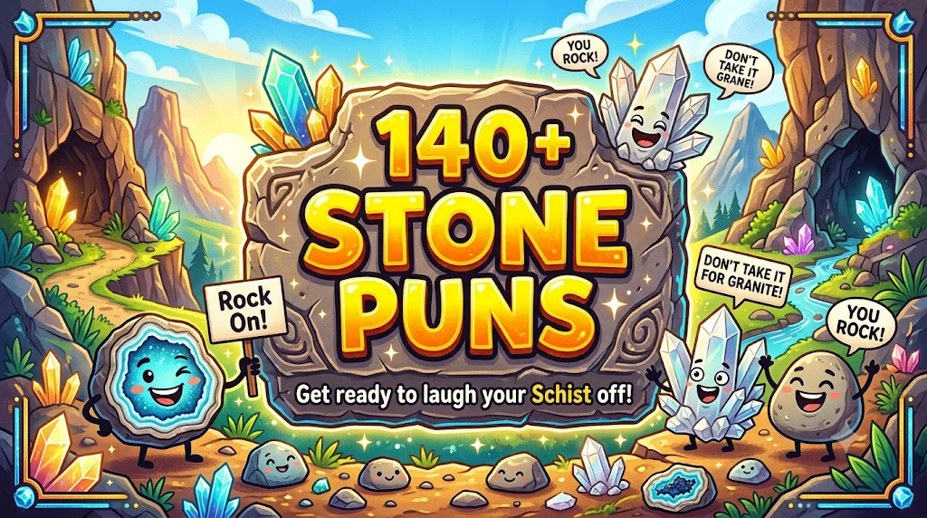 140+ Stone Puns