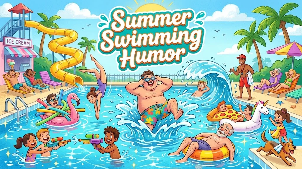 Summer Swimming Humor