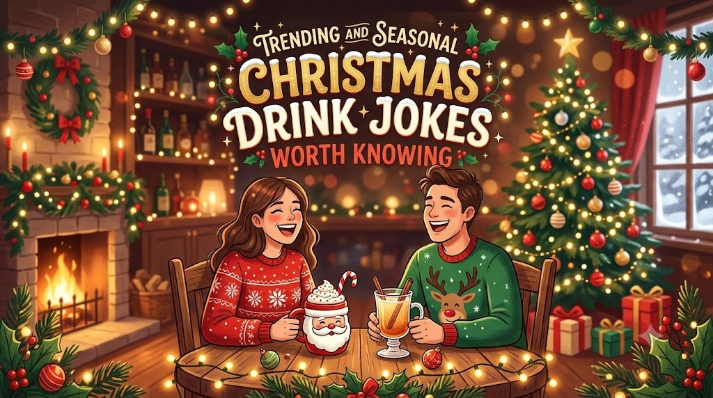 Trending and Seasonal Christmas Drink Jokes Worth Knowing