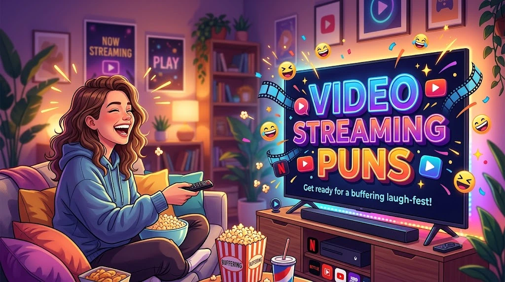 Video Streaming Puns