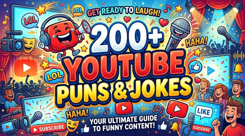 YouTube Puns and Jokes