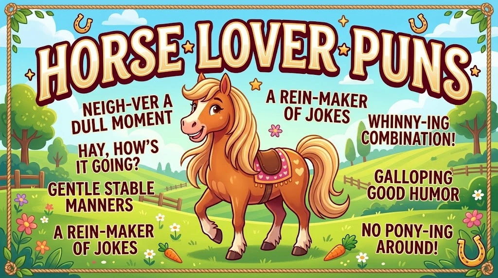 Horse Lover Puns