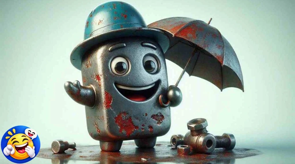Iron Puns About Rust and Weather